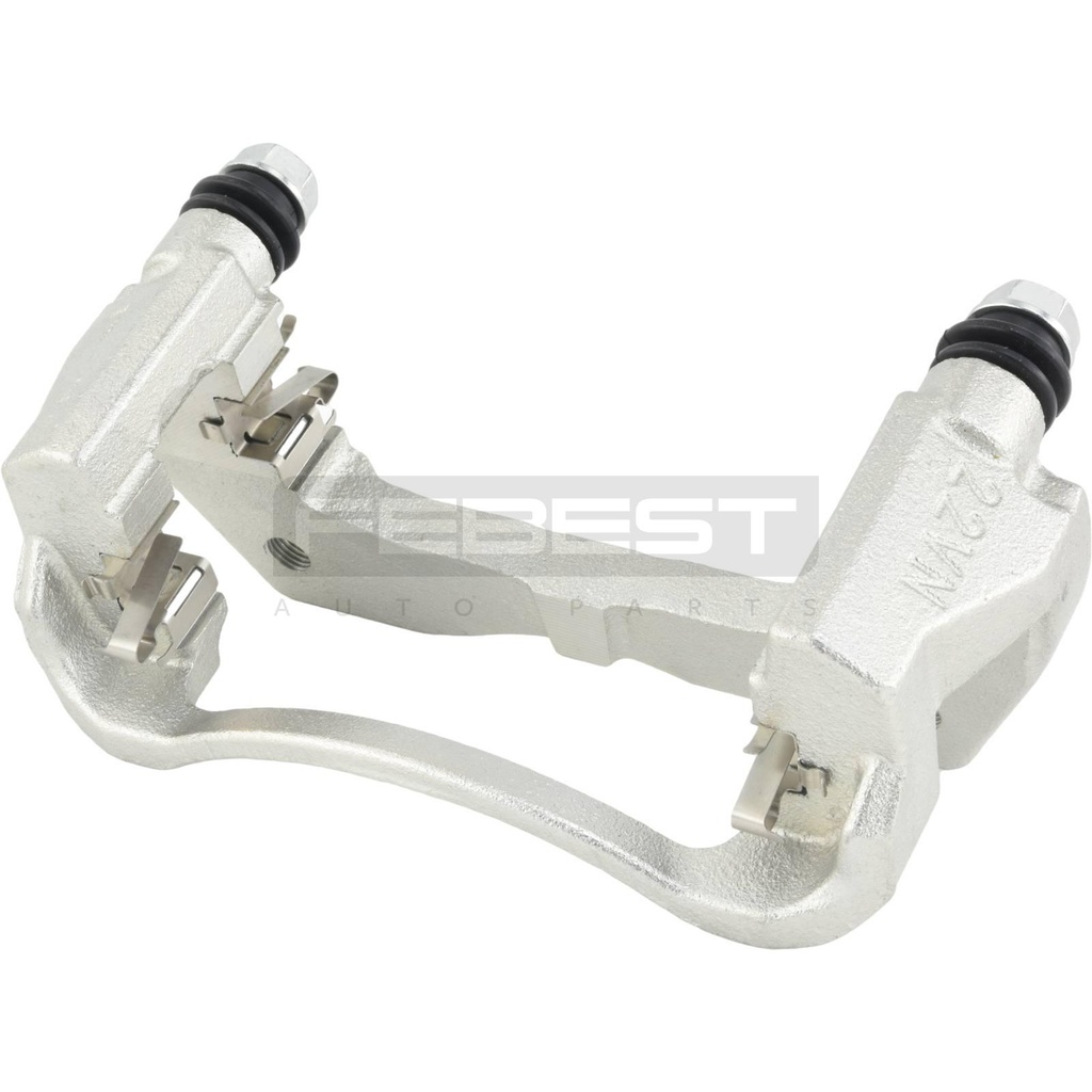 Front left brake caliper bracket carrier set (with slide pins, including fitting