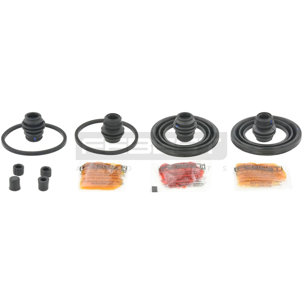 Kit de réparation, étrier de frein avant (kit pour deux côtés) FEBEST – NISSAN