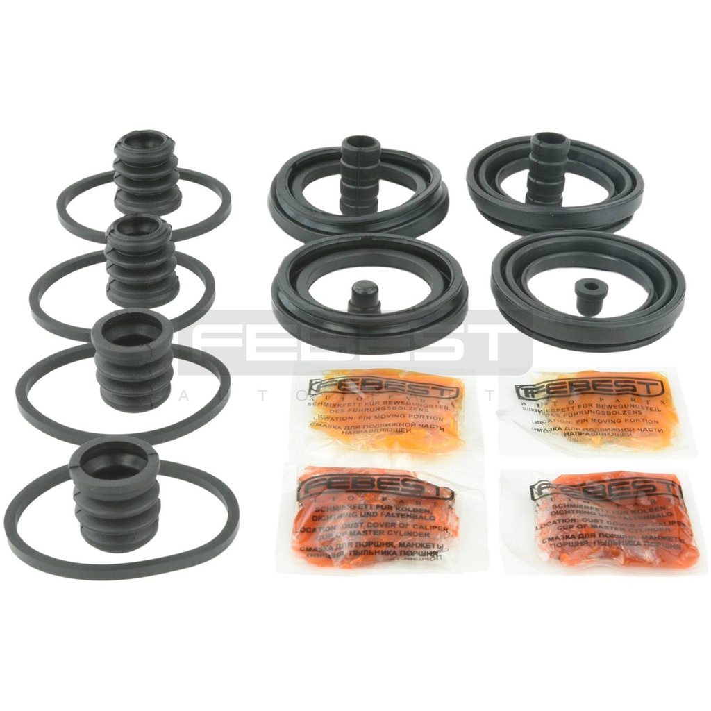 Kit de réparation, étrier de frein avant (kit pour deux côtés) FEBEST – NISSAN