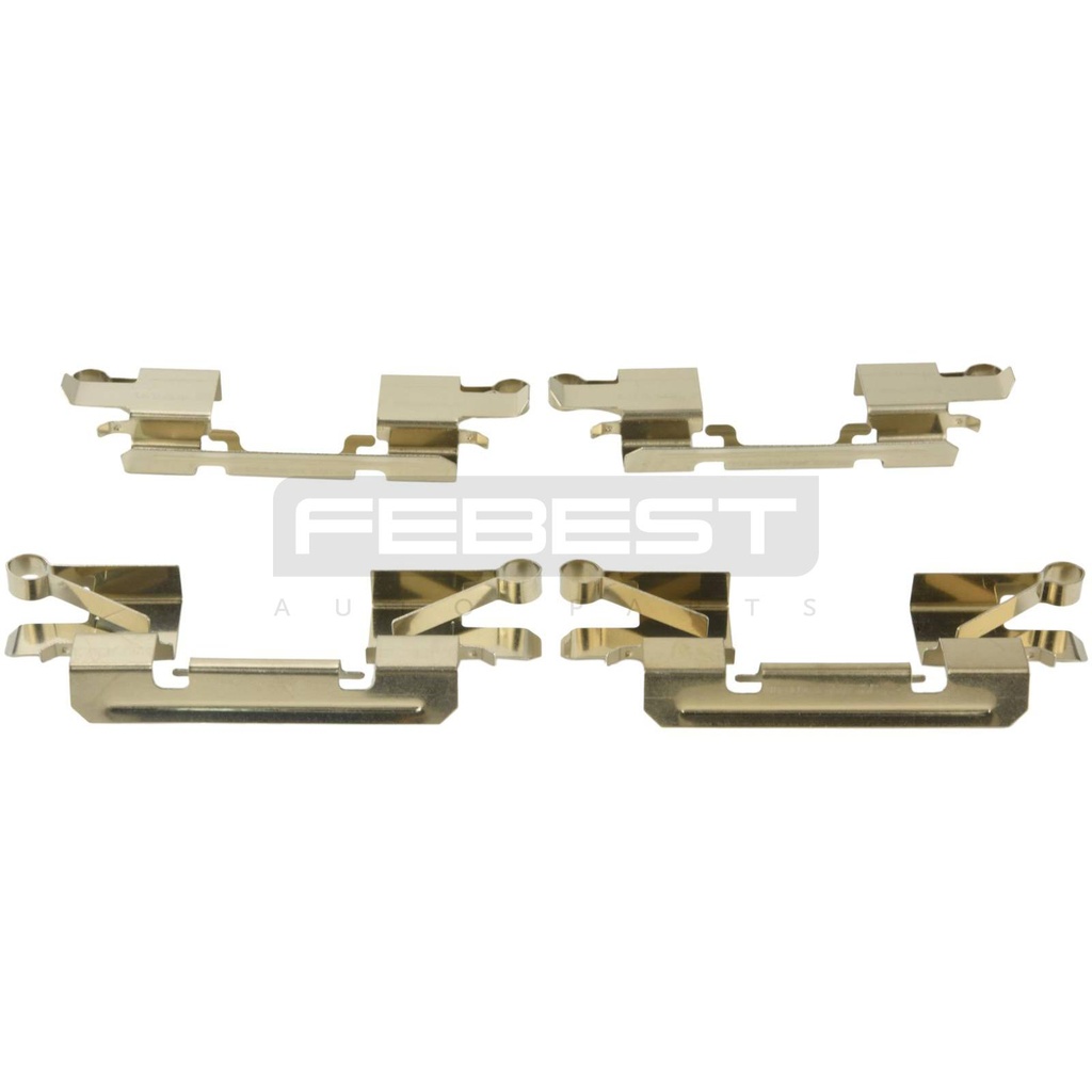 Kit clips ressorts disque frein FEBEST – MITSUBISHI / NISSAN