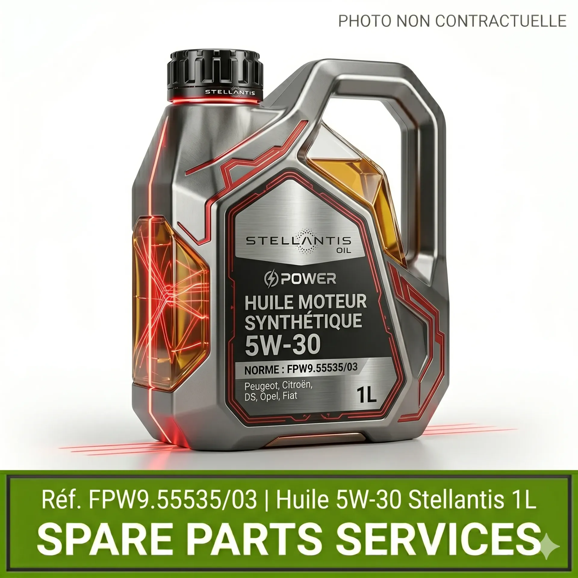 [FPW9.55535/03] HUILE MOTEUR 5W-30 NORME STELLANTIS    1L