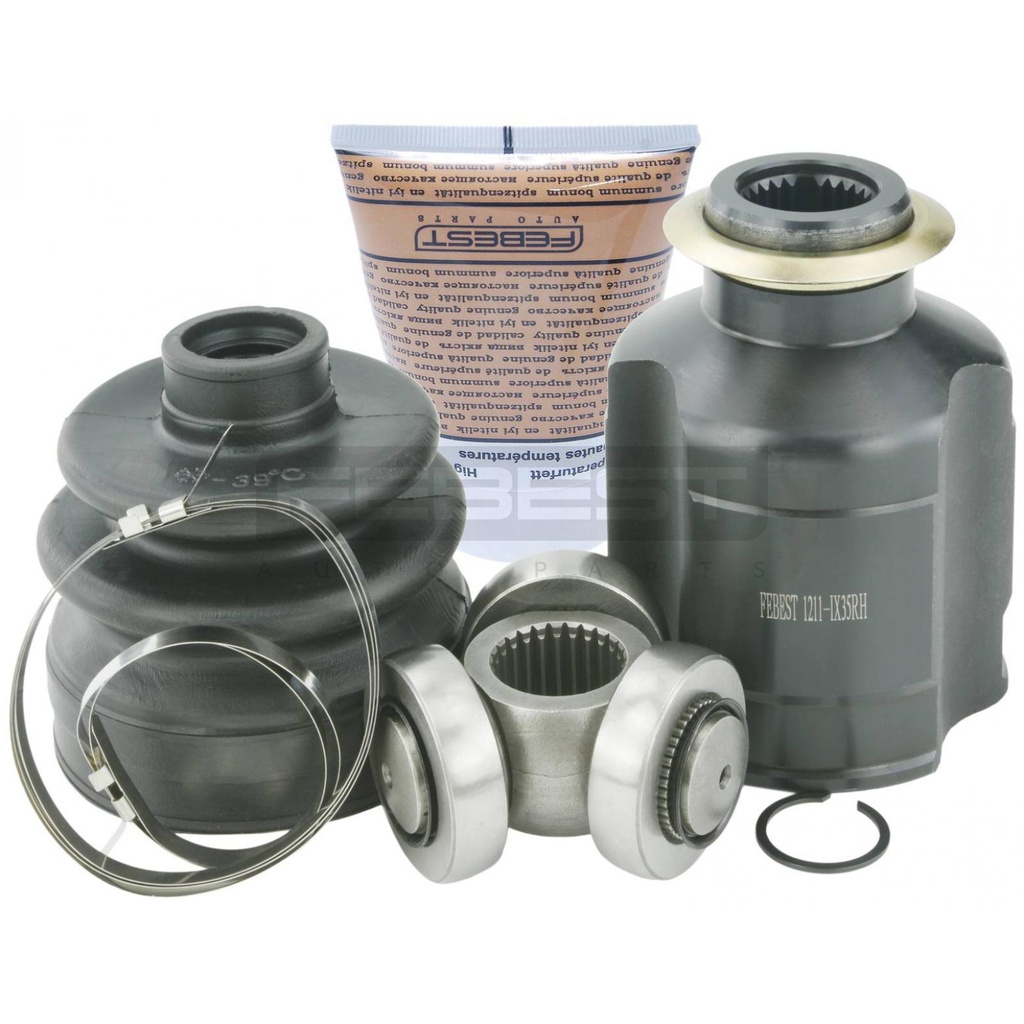 Tête de cardan côté boîte de vitesses 25x44x28 FEBEST – HYUNDAI