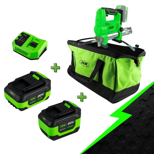 [PROMO-60038B] PROMO 60038 SERINGUE DE GRAISSE ÉLECTRIQUE + 60013 + 60015 + 60016 + 53782