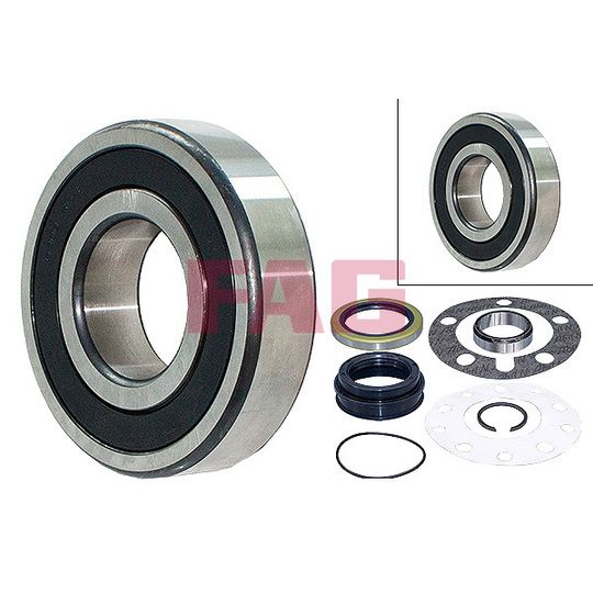 [SPS713618440] KIT de Roulement de Roue AR FAG Toyota Hilux VII Pick-up (KUN25, N1, N2, N3) Diesel/Essence (2KD-FTV/1KD-FTV/2TR-FE)