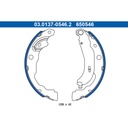 Garnitures Tambour AR ATE – Moteur K9K 876 – Renault Kangoo III